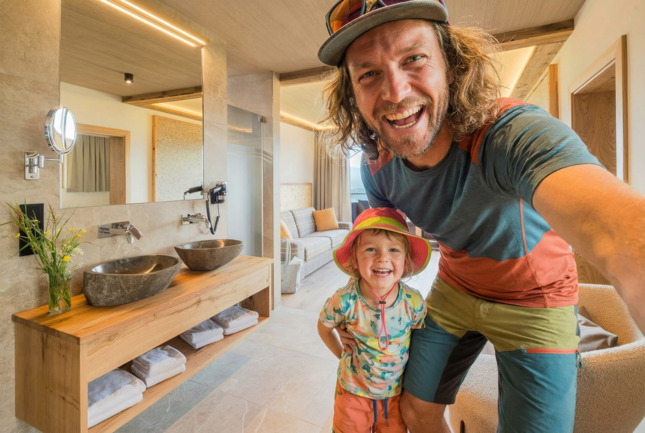 Hotelfotografie mit KI-Model Hotelfotografie mit KI-Model